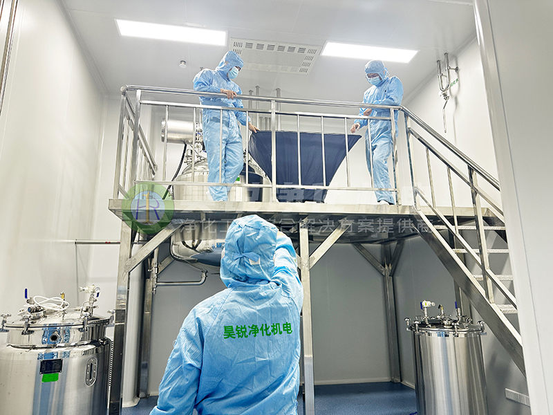 合肥艾維司生物保健品凈化車間 (16)